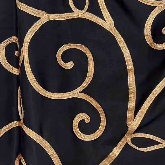 Chetta B black file long skirt - Picture 3 of 7